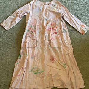 Artist Smock. Used for a film. Worn and washed